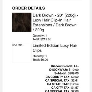 Luxy Hair Extensions